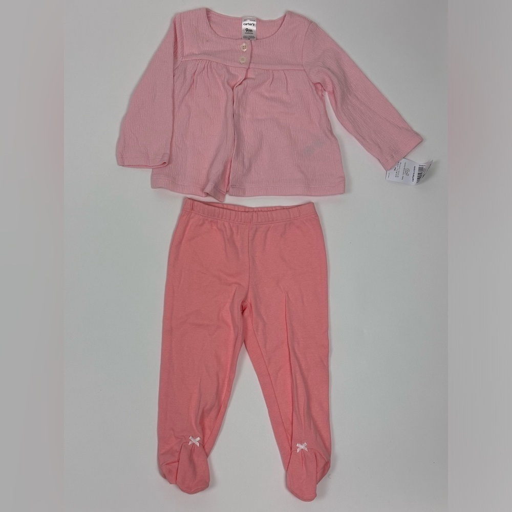 Infant Girls Footie Two Piece